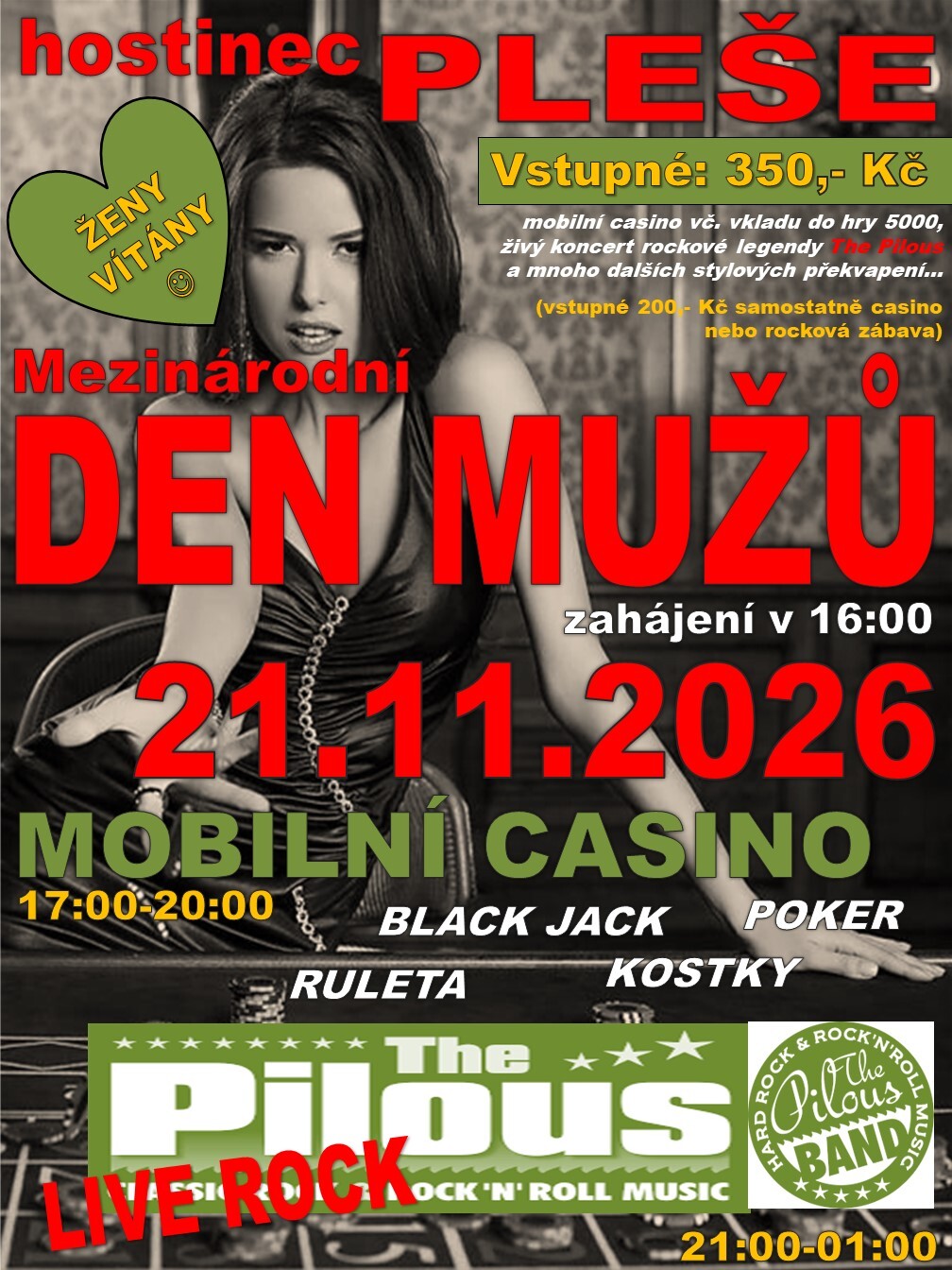 Den mužů se nám blíží!